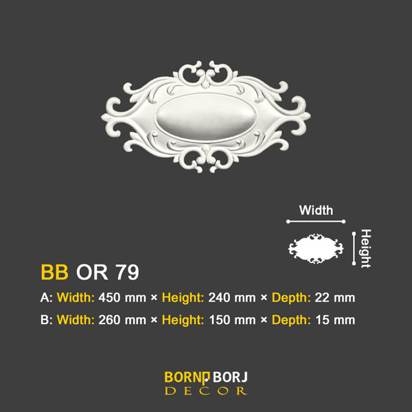 قاب بندی دیوار نئوکلاسیک